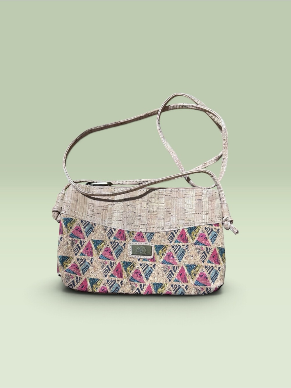 Neutral Multi-Color Crossbody Bag CORK